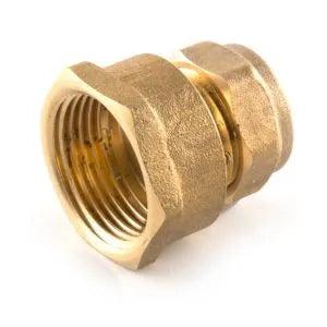 Compression 15mm x 1/2" Straight Coupling CxFI