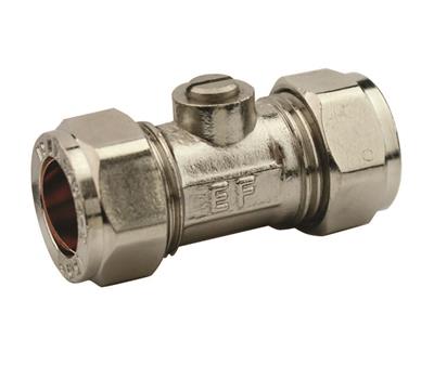 22mm Iso Valve Chrome