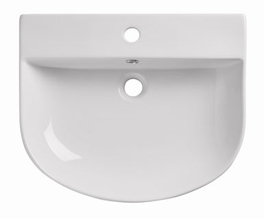Tavistock Orbit Semi Recessed Basin 1TH 560 x 450