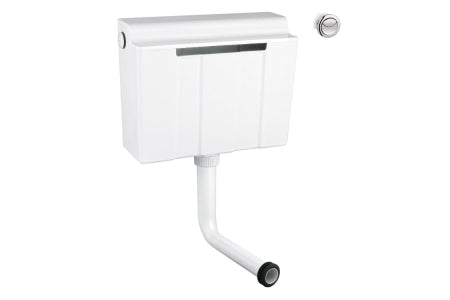 grohe adagio cistern c/w dual button