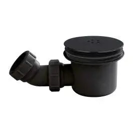 STW002 Shower Waste 90mm Black