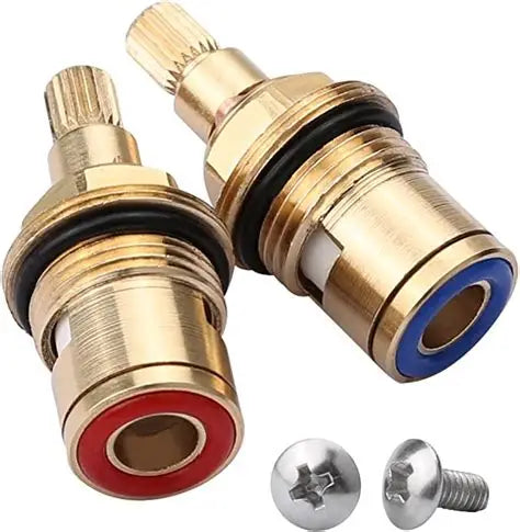 Ceramic 1/4 Turn Tap Cartridges 9mm Spline (pair)