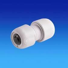 HD1/22W - Hep2O Straight Connector PB White 22mm