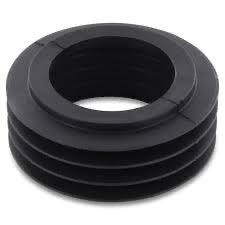 W33 - Black Rubber Flush Pipe Seal