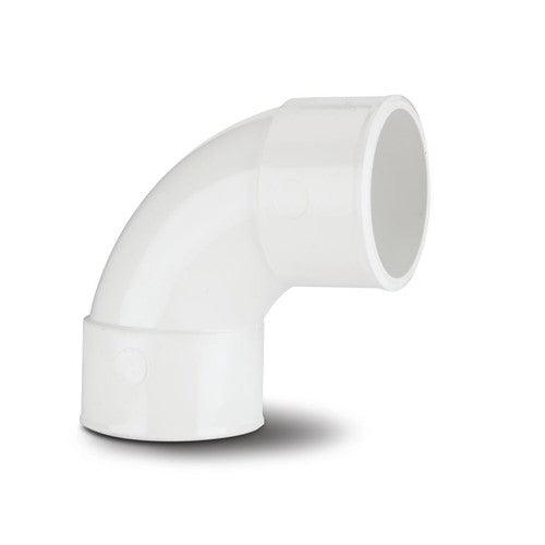 MU114W - 32mm x 92.5 Degree Waste Swept Elbow White