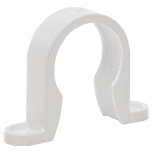 WS33W 32mm Abs Pipe Clip White