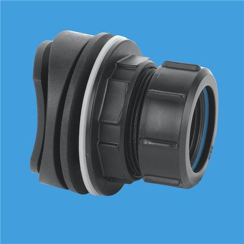 Bossconn1.25BL Mcalpine soil and rainwater boss black
