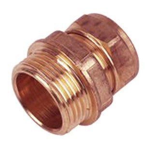 K08486 Comp Male Iron Coup 15mm x 1/2"