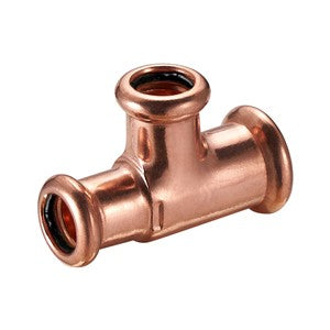 KPPFRETE221515 - KeyPlumb - Pressfit Red. Tee - 22 x 15 x 15mm (L/C/R)