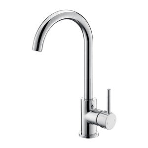 XAV807 - Swan Neck Sink Mixer Tap - Chrome