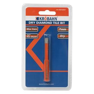 KB-DBHS0007- Krobahn Dry Diamond Tile Bit 7 x 80mm
