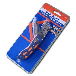 KB-KVLK0001 Folding Locking Knife Dual Blade 18mm