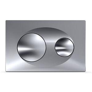 P40-0120-0240 - Fluidmaster - Orbi Plate - Dual Flush - Gloss Chrome
