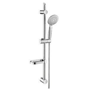Oasis Multi Function Shower Rail Kit Inc. Soap Dish - Chrome