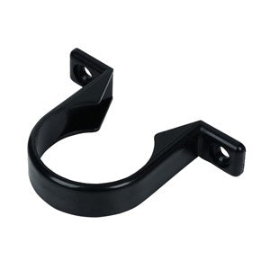 WS34B - FloPlast - Pipeclip - Black - 32mm