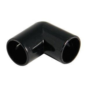 OS11B 21.5MM Overflow 90 Deg Elbow Black