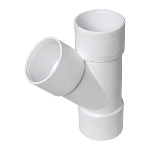WS42W - FloPlast - 135* Branch ABS Solvent - White - 32mm