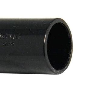 OS01B - FloPlast - PVCu Overflow Pipe - Black - 3m x 21.5mm