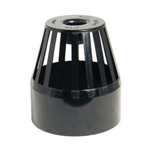 SP302B FLOPLAST 110MM VENT TERMINAL BLACK