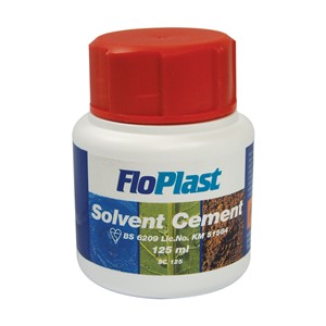 400103 FloPlast Solvent Cement Glue SC125 125ml