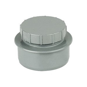 SP292G - FloPlast - Access Plug - Grey - 110mm