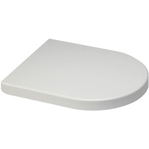 88210 - Euroshowers - Short D One Toilet Seat - Soft Close - White
