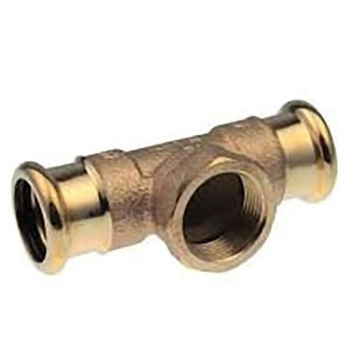 38592 Pegler Xpress S30 female iron branch tee 28 x 28mm x 1/2" Copper