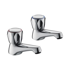 HS12N - Contract Bath Taps - Chrome (WRAS)