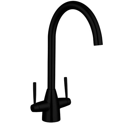 Trisen Roune Black Two Handle Kitchen Mixer (TK015K)