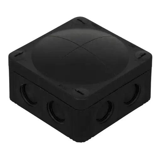 Wiska Combi Waterproof Junction Box (Black) 4mm Terminals