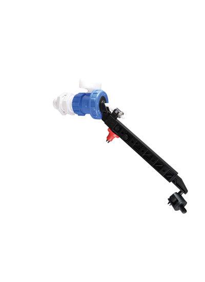 Delchem fill valve with side inlet