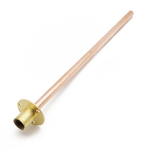 Backplate Outside Tap Through with Copper Tail (350mm)