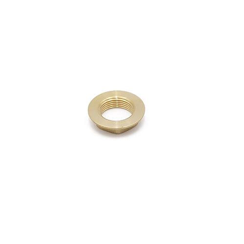 3/4" Brass Flanged Backnut