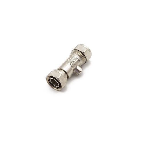 15 x 1/2" Straight Service Valve CP