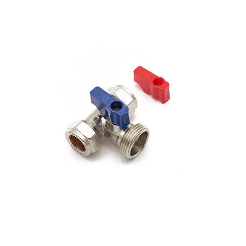 15mm Washing Machine Valve Tee