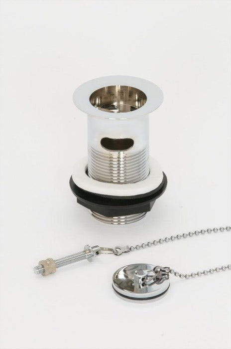 10901M Highlife Chrome Plug & Chain Basin Waste