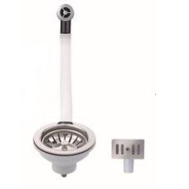10935 Highlife Basket Strainer Waste Square & Round Overflow