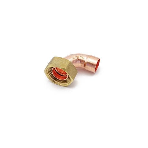 Endfeed 15mm x 3/4" Bent Tap Connector