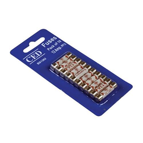 13A Fuses 10 Pack