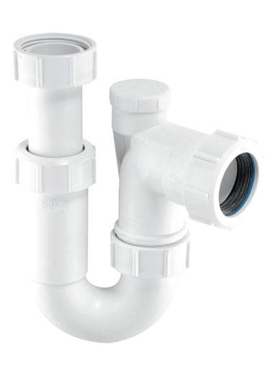 McAlpine 1 1/4" Adjustable Anti-Vac P Trap ASA10V