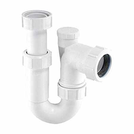 McAlpine 1 1/2" Adjustable Anti-Vac P Trap ASC10V