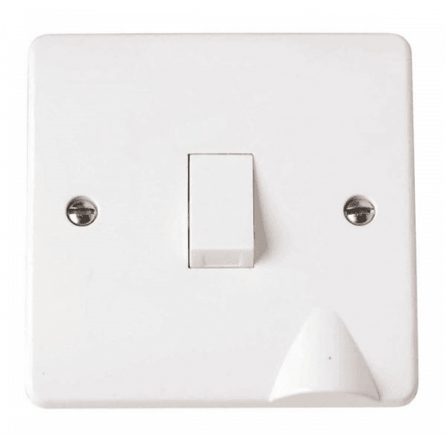 CMA023 - Scolmore Click Mode 20A DP Switch with Neon and Flex Outlet White
