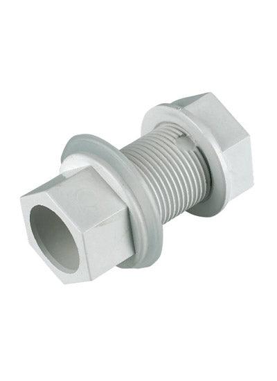 Floplast 21.5mm Straight Tank Connector