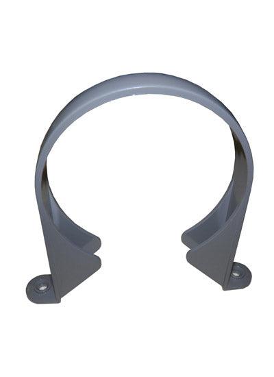 Floplast 110mm Pipe Clip Grey SP82G
