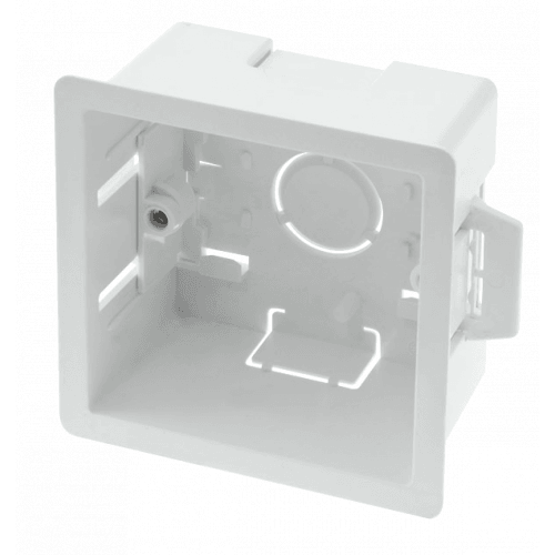 WA106P - Scolmore Click Essentials 1 Gang Dry Lining Box 47mm