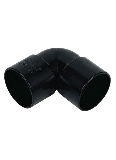 WS11B - Floplast 40mm Knuckle Elbow - Black