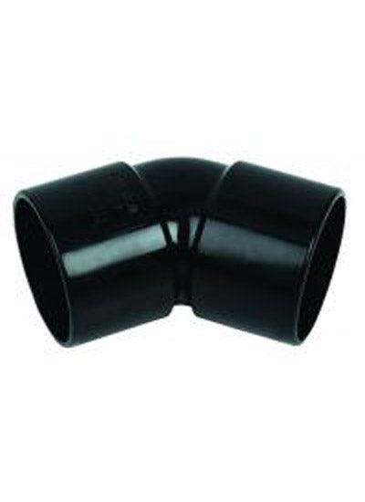 WS18B Floplast 32mm 45 degree Bend - Black