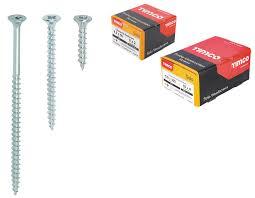 094015 - Timco Zinc Woodscrews 8 x 5/8" per 200