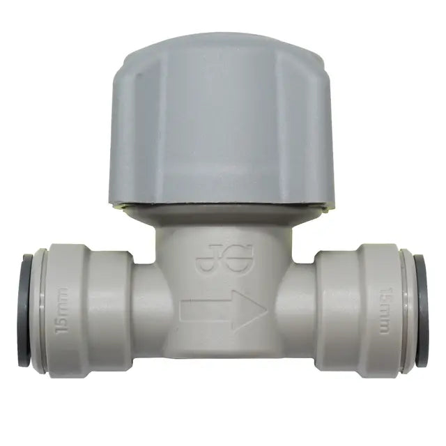 Heatrae Sadia Straight Inlet Control Valve 15mm X 15mm 7883639 (Replaces 95605444)