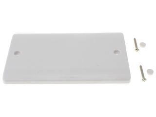 CMA061 - Scolmore Click Mode 2 Gang Blank Plate White